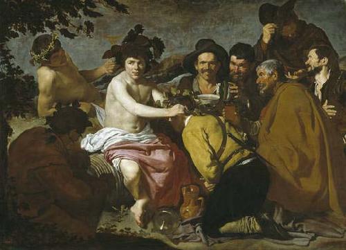 Diego Velazquez Los Borrachos oil painting picture